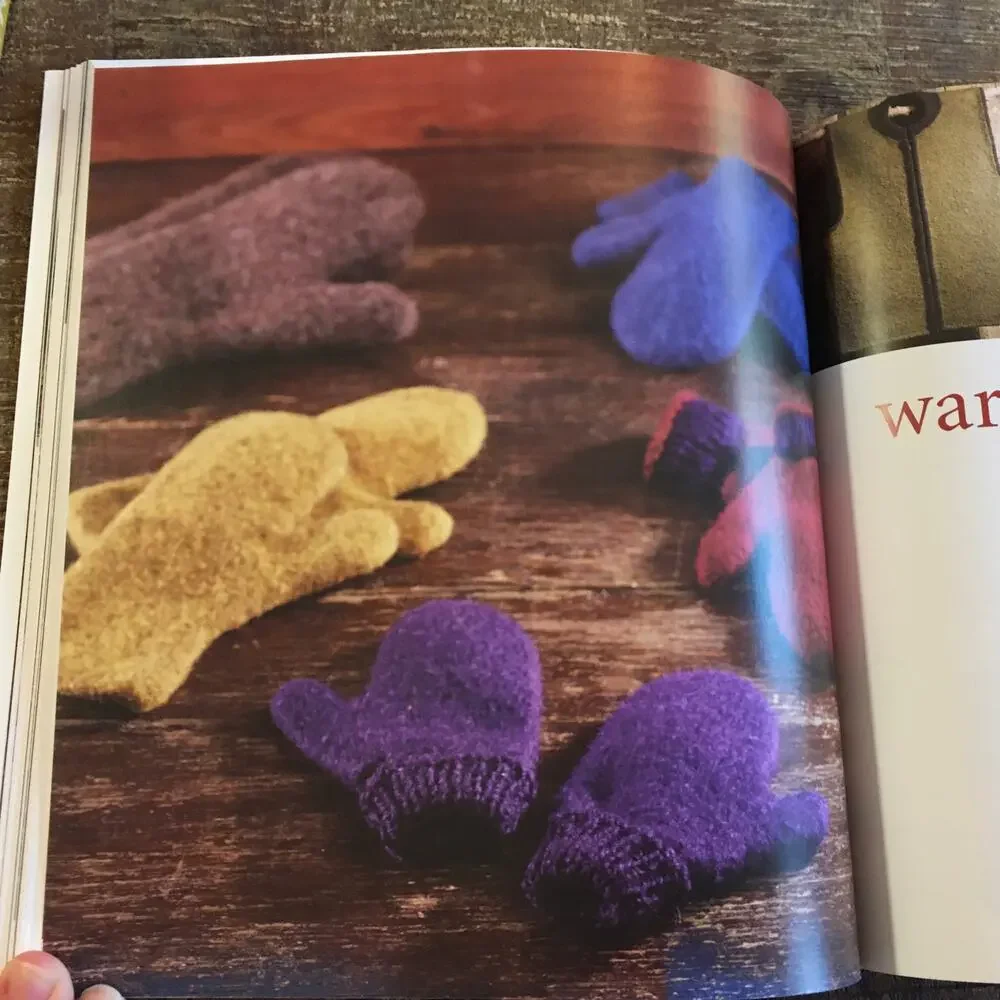 Felted Knits Art Shrinking Your Knitting Guide Book Bag Slippers Rug Knit Felt